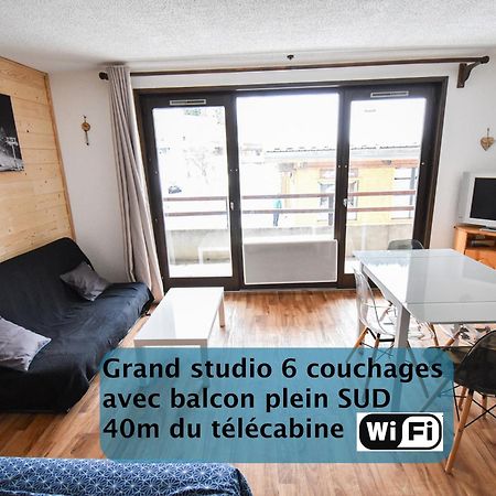 Le Relai S34 - Grand et lumineux studio avec coin montagne 4-6 pers, 50m des pistes, grand balcon exposé SUD, DRAPS NON COMPRIS Saint-Jean-dʼAulps Extérieur photo