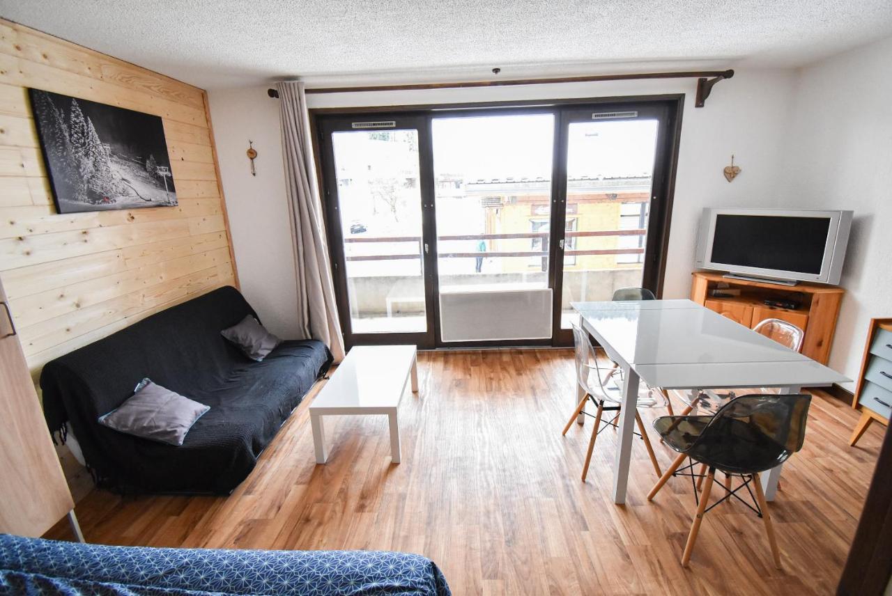 Le Relai S34 - Grand et lumineux studio avec coin montagne 4-6 pers, 50m des pistes, grand balcon exposé SUD, DRAPS NON COMPRIS Saint-Jean-dʼAulps Extérieur photo